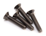 more-results: This is a pack of four optional Mugen Seiki 4x20mm Titanium Flat Head Hex Screws.&nbsp