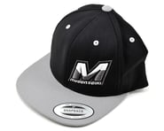 more-results: Mugen Seiki "M" Logo Flat Bill Hat (One Size Fits All) (Black/Silver)