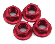 more-results: This is a pack of four replacement MST 6mm Aluminum Drift Wheel Nuts in Red color. The