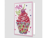 more-results: Celebrate with Cupcake Thank You Diamond Painting Greeting Card Elevate your greetings
