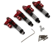 more-results: NEXX Racing SCX24 45mm Aluminum Oil-Filled Threaded Reservoir Shocks (Red) (4)