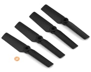 more-results: This is a replacement set of four OMP Hobby M1 Tail Rotor Blades, in black color. This