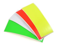 more-results: This is a replacement package of Oxy Heli Tail Fin Stickers in Green, White, Orange, a