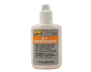 more-results: Z-7 DEBONDER works to remove cured CA glues from skin, work surfaces, most plastics, a