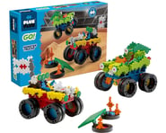 more-results: Plus-Plus GO! 3D Puzzle (Monster Trucks)! Dive into the world of creative construction