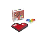 more-results: Express Love with Plus-Plus Puzzle By Number (Hearts) Embark on a journey of creativit