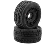 more-results: Pre-Mount Overview: This is the 1/6 Menace HP Belted Pre-Mounted 8S Monster Truck Tire