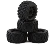 more-results: Pro-Line Badlands MX Pre-Mounted MT 1/18 Tire Set (Black) (4)