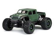 more-results: The Pro-Line Clear Jeep Gladiator Rubicon Pre-Cut Monster Truck Body for the X-Maxx co