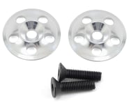 PSM UFO Aluminum 1/8 Scale Wing Mount Buttons (Silver) (2) | product-related