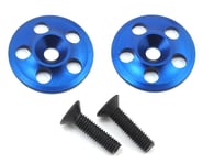 PSM Aluminum 1/8 UFO V2 Wing Buttons (Blue) (2) | product-related