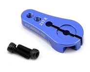ProTek RC 4mm Aluminum Short Clamping Servo Horn (Blue) (23T-JR/Sanwa/KO) | product-related