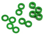 ProTek RC Aluminum Ball Stud Washer Set (Green) (12) (0.5mm, 1.0mm & 2.0mm) | product-related