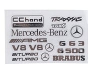 more-results: The RC4WD&nbsp;CChand TRX-4 Mercedes-Benz G-500 Steel Logo Decal Sheet includes a vari