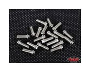 more-results: This is a set of twenty RC4WD Silver Miniature Scale Hex Bolts M3x8mm, made of high gr
