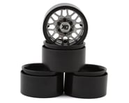 more-results: RC4WD XD 1.7" XD849 Grenade 2 Deep Dish Beadlock Wheels (Black/Silver) (4)