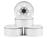 more-results: RC4WD Stamped Steel 1.7" Beadlock SR5 Wheels (White/Black)