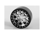 RC4WD Raceline Monster 1.9 Aluminum Beadlock Crawler Wheels (4) (Silver/Black) | product-related