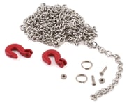 more-results: Racers Edge 1/10 Scaler Tow Hooks and Chain Set. This full metal chain is perfect for 