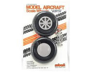 more-results: This is a pair of Robart 3 3/4" Scale Diamond Tread Wheels, designed to fit 1/8", 5/32