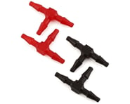 more-results: This is a pack of four 1/16&quot; &quot;T&quot; tubing couplers from Robart. These T-f