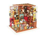 more-results: Rolife Sam's Study Library DIY Miniature House 3D Wooden Kit Enter the charming world 