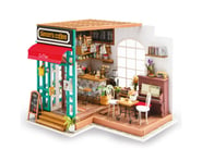 more-results: Rolife Simon's Miniature Coffee Shop DIY 3D Wooden Kit Step into the charming world of