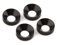 more-results: A package of four Reve D 3mm Countersunk Washers, in black color. This product was add