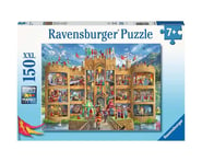 more-results: Castle Cutaway Jigsaw Puzzle (150pcs XXL) Explore a slice of medieval life with knight