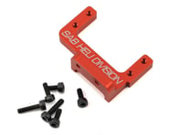 more-results: The optional SAB Red Aluminum Rear Servo Support Set for the Goblin Mini Comet and Gob