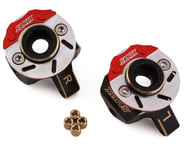 Samix SCX24 Brass Heavy Steering Knuckle Set w/Brake Rotor | product-related