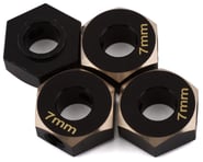 Samix SCX-6 Brass Hex Adapter (4) (7mm) | product-related