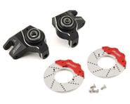 more-results: The Samix SCX-6 7075 Aluminum Steering Knuckle set with faux brake rotor is a machined