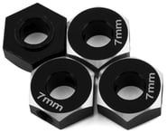 more-results: Samix SCX-6 Aluminum Hex Adapter (Black) (4) (7mm)