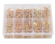 more-results: Samix Long Stainless Steel M3 Screw Set w/Plastic Box (Gold) (300)