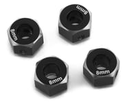 Samix TRX-4 Aluminum 12mm Hex Adapter (Black) (4) (8mm) | product-related