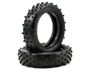 more-results: Schumacher "Mini Spike" Slim 2.2" 1/10 2WD Buggy Front Carpet Tires (2) (Silver)