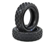 more-results: Schumacher "Cut Stagger" Low Profile 2.2" 1/10 2WD Buggy Front Turf Tires (2) (Blue)