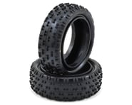 more-results: Schumacher Wide "Stagger Rib" 2.2" 1/10 4WD Buggy Front Carpet Tires (2) (Yellow)