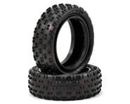 more-results: Schumacher Wide "Stagger Rib" 2.2" 1/10 4WD Buggy Front Carpet Tires (2)