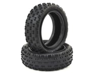 more-results: Schumacher Wide "Stagger Rib" 2.2" 1/10 4WD Buggy Front Carpet Tires (2) (Blue)