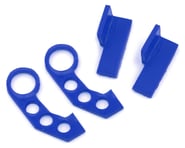 more-results: This is a set of Sideways RC Blue Style 3 JDM Tow Hooks, ideal scale option parts to a