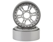 more-results: Reefs RC BLADE 1.9" Aluminum Beadlock Wheels w/Reef Hubs & Rings (Silver) (2)