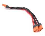 more-results: This is a Spektrum IC3 6" Battery Parallel Y-Harness, featuring two male IC3 battery c