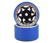 SSD RC 2.2 Champion PL Beadlock Wheels (Black/Silver) | product-related