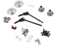 more-results: The SSD SCX10 II/Enduro Manual Locking Hub Kit is the next level in scale authenticity