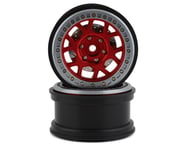 more-results: SSD RC 2.9” Boxer Beadlock Wheels w/Brake Rotor (Red) (2)