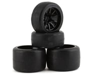 more-results: Sweep F1 EXP Pre-Mounted Front & Rear Rubber Tire Set (Black) (4) (Medium/Soft)