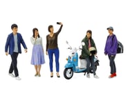 more-results: The Tamiya Campus Friends Set II 1/24 Scale Model Figure Kit&nbsp;includes five modern