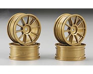 more-results: This is a Set of Four M-Narrow Gold Nylon 10-Spoke Wheels These can be used on any Tou
